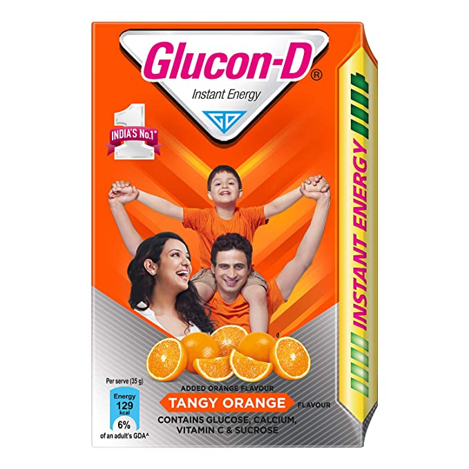 Glucon-D Tangy Orange  450g 